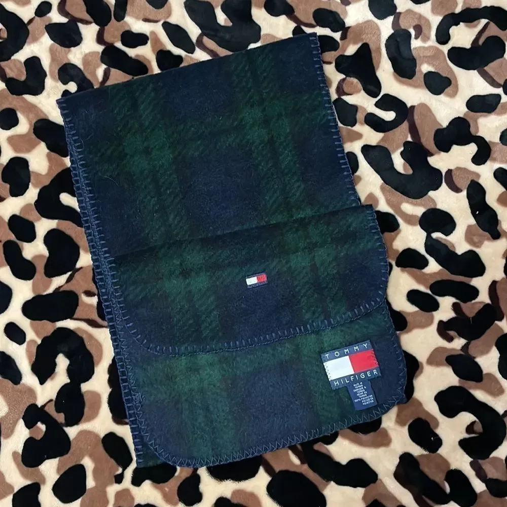 •TOMMY HILFIGER•CLASSIC GREEN/BLUE BUFFALO PLAID 10